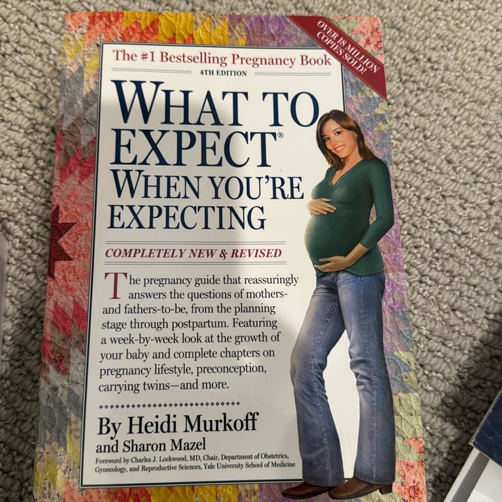 What to expect when you’re expecting book